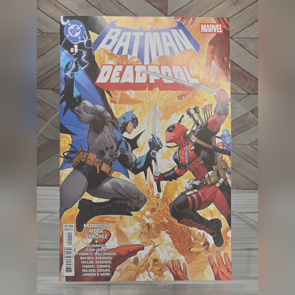 Batman Deadpool #1A (2025) DC Comics & Marvel Comics, Dan Mora